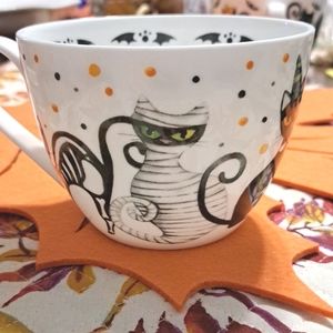 **2 for 10$** 👻 HOST PICK 🎃 Halloween Cat Mug